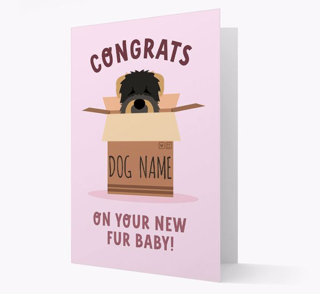 Congrats On Your New Fur Baby: Personalised {breedFullName} Card